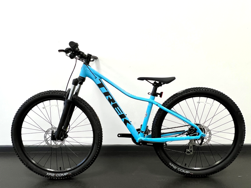 EX-DISPLAY Trek Marlin 5 Hardtail Mountain Bike Small 2023 in Azure Blue-3